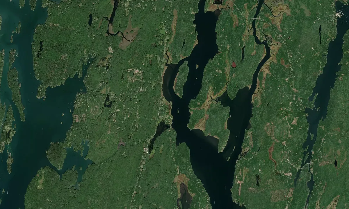 Flyfoto av Phippsburg