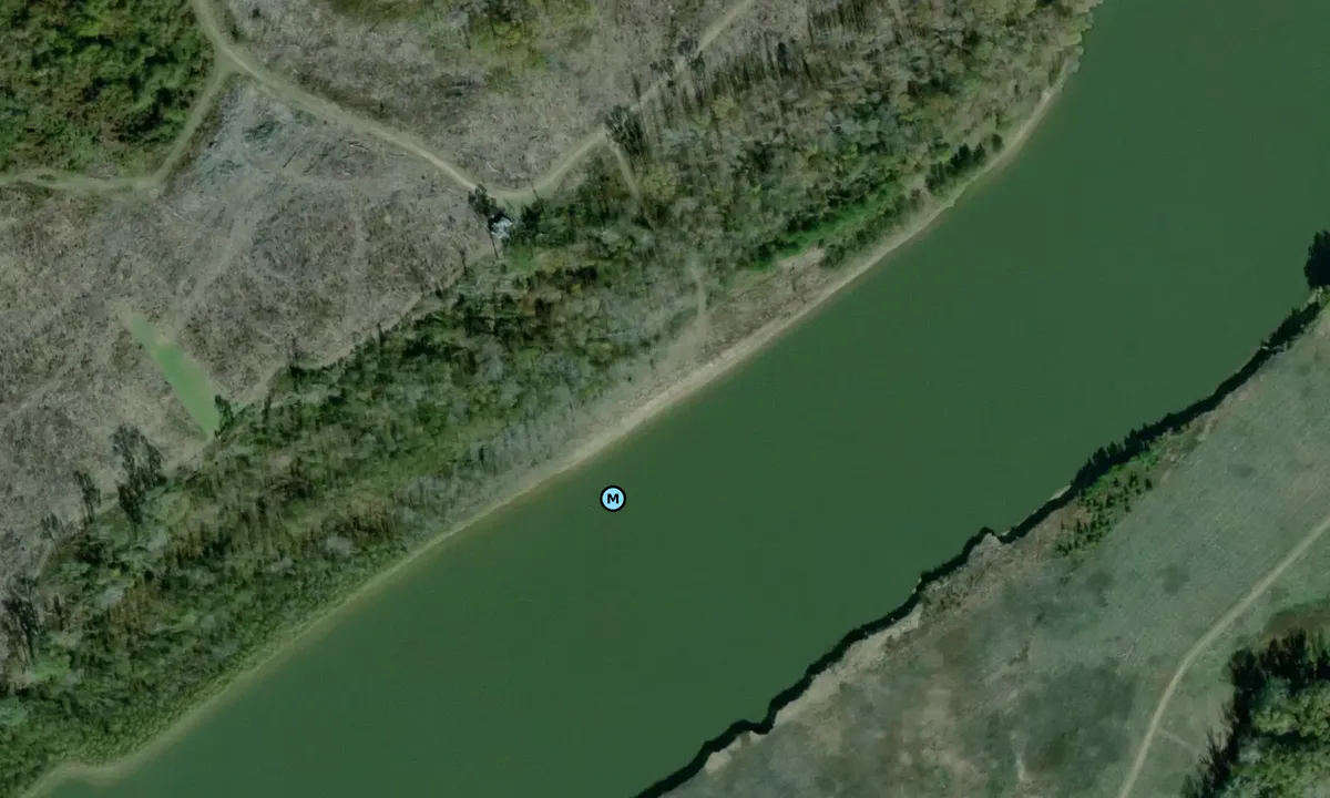 Satelite image of Pickens Landing
