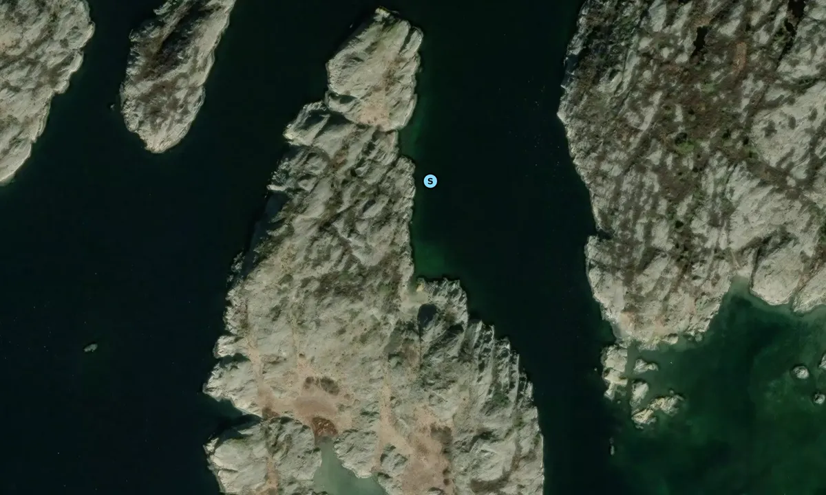 Satelite image of Pilgrimmen - nordostsidan