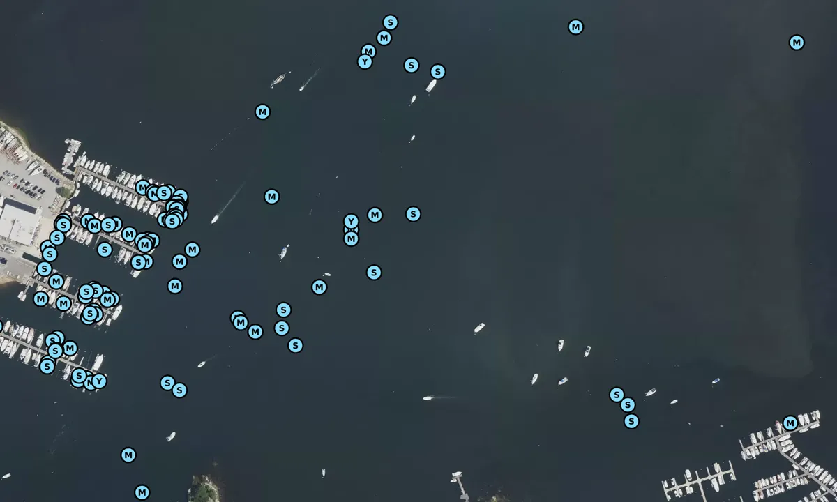 Satelite image of Pine Point