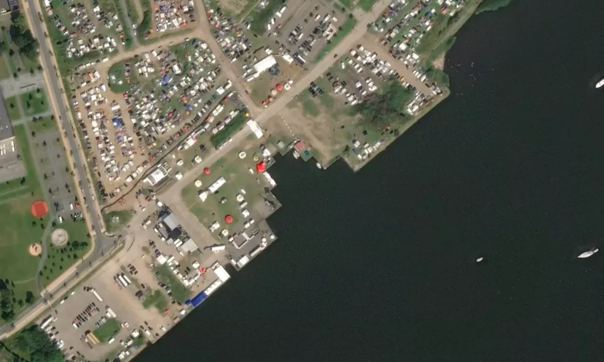 Satelite image of Pionierhafen Schleswig