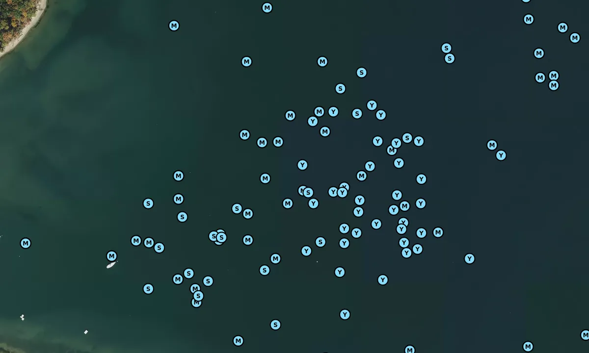 Satelite image of Pipes Cove