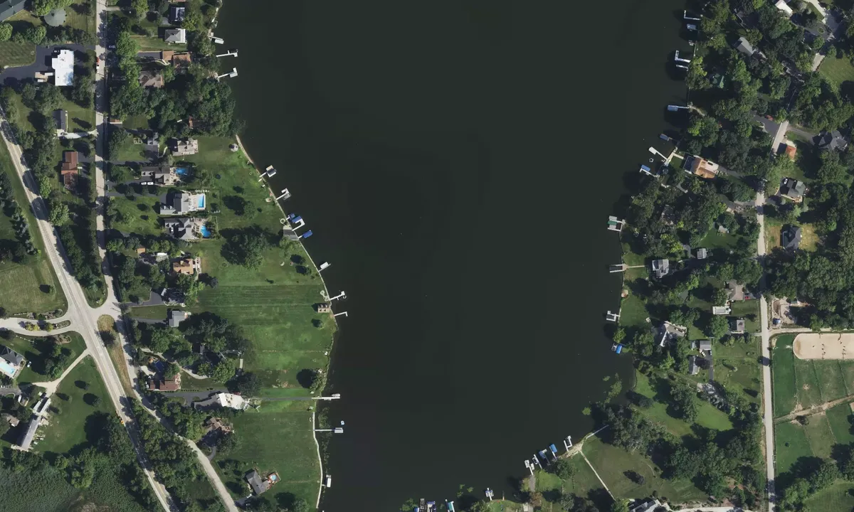 Satelite image of Pistakee
