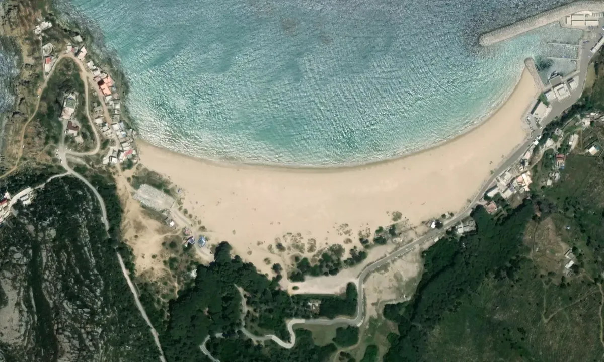 Flyfoto av Plage Dalia