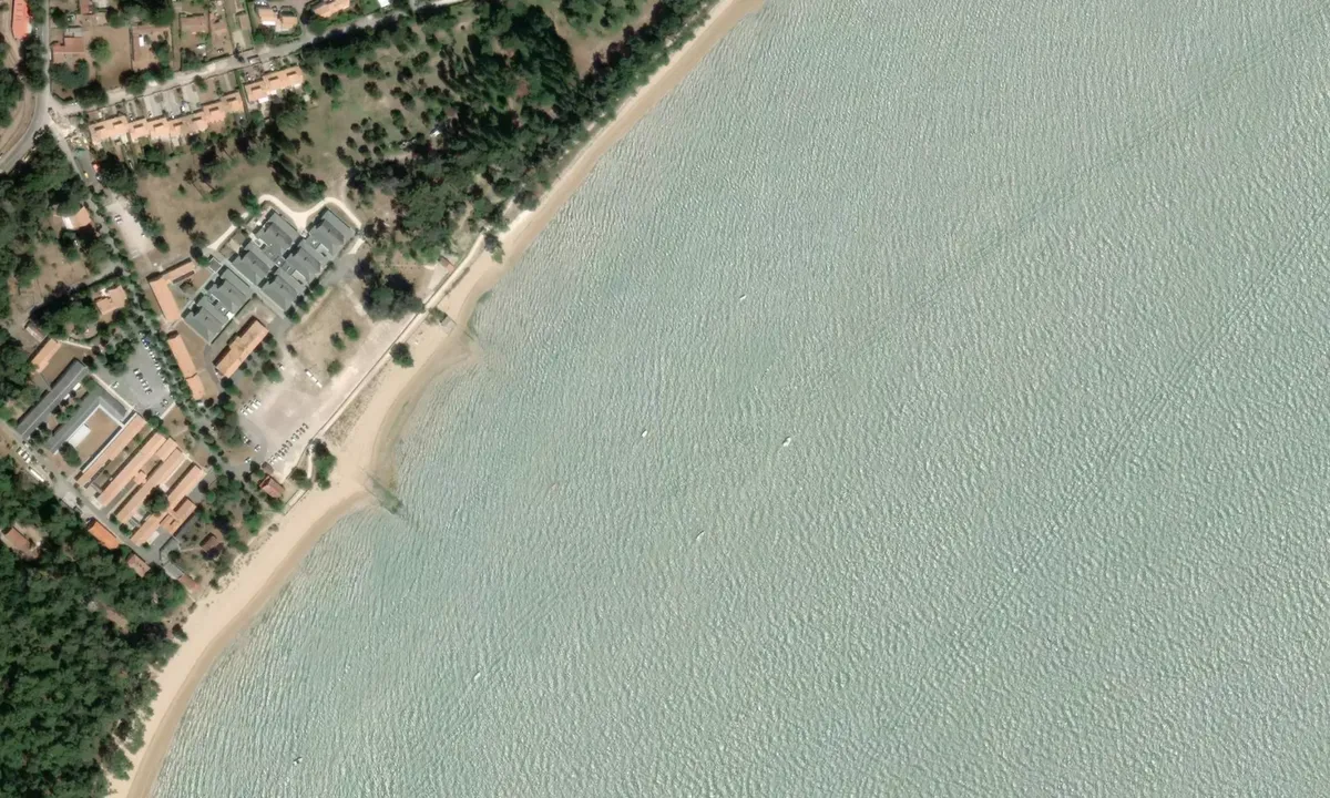 Flyfoto av Plage De Gatseau