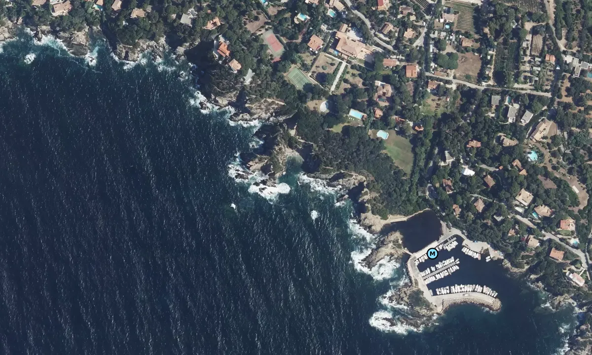 Satelite image of Plage de la Polynésie