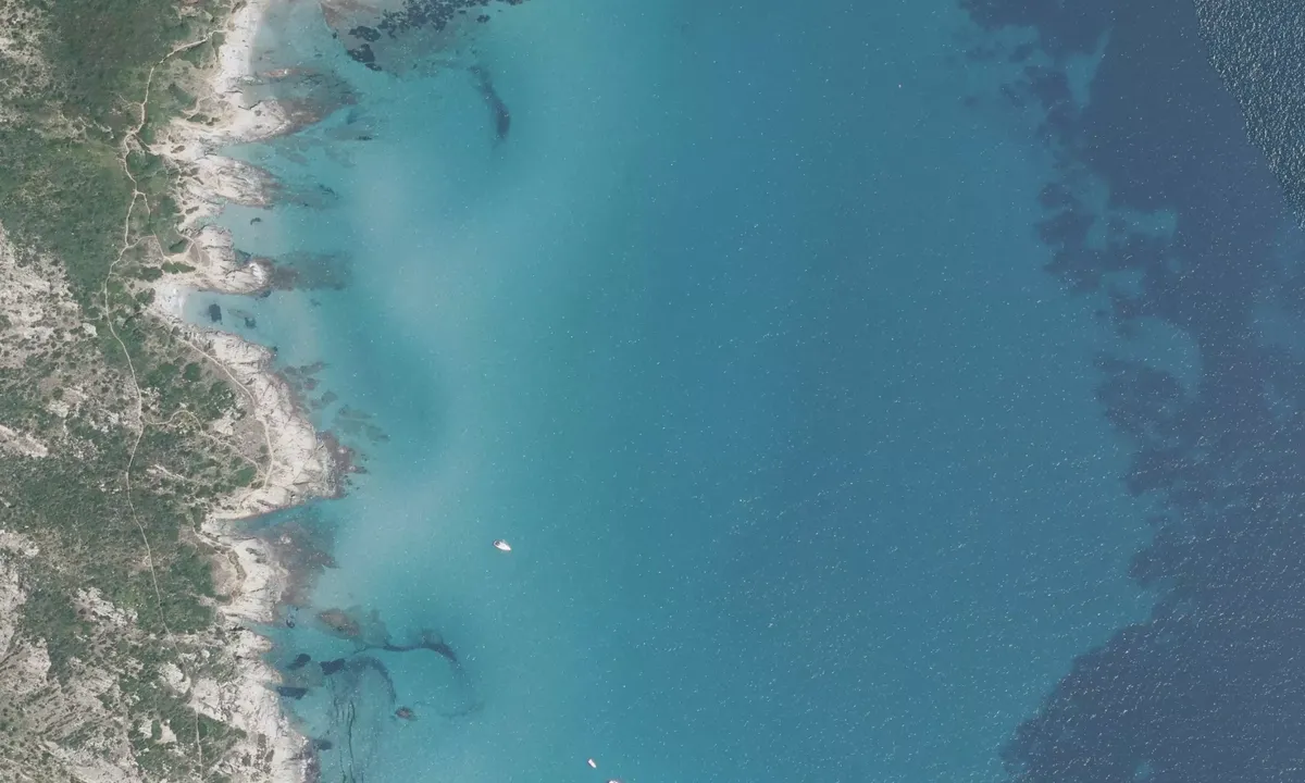 Flyfoto av Plage de l'amour