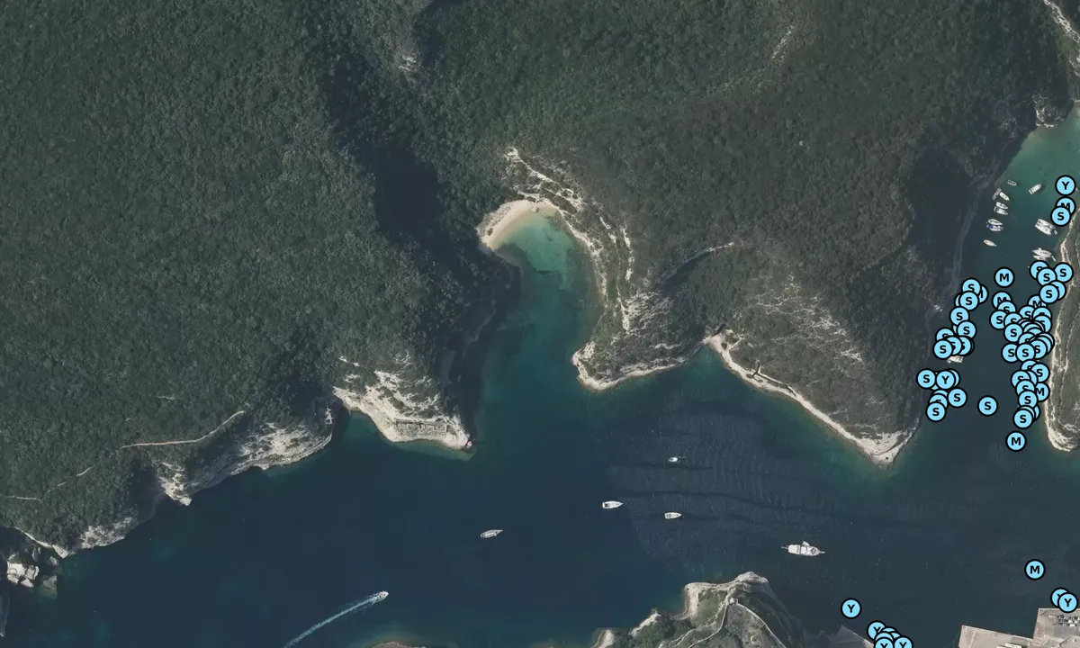 Satelite image of Plage de l'Arinella