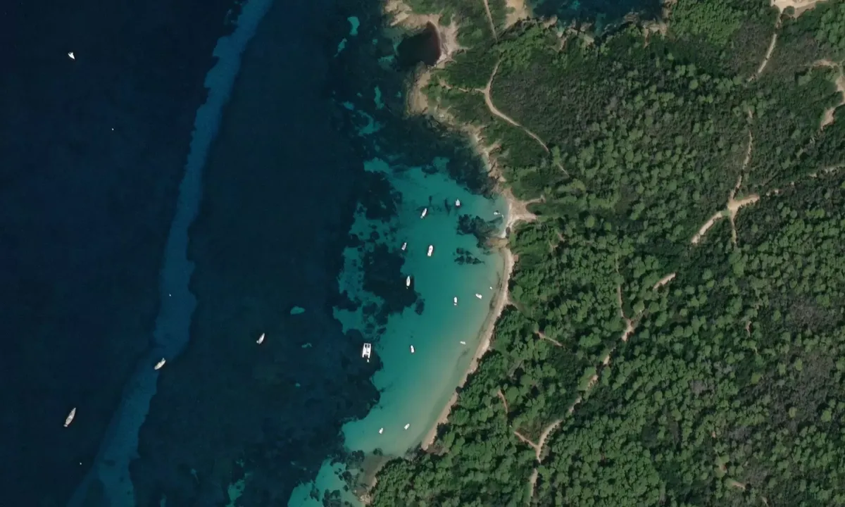 Flyfoto av Plage de Lequin