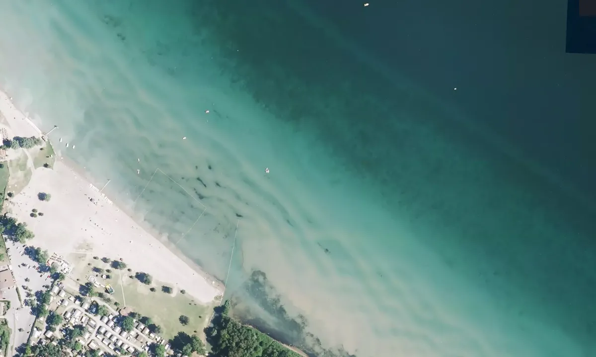 Flyfoto av Plage d'Excenevex
