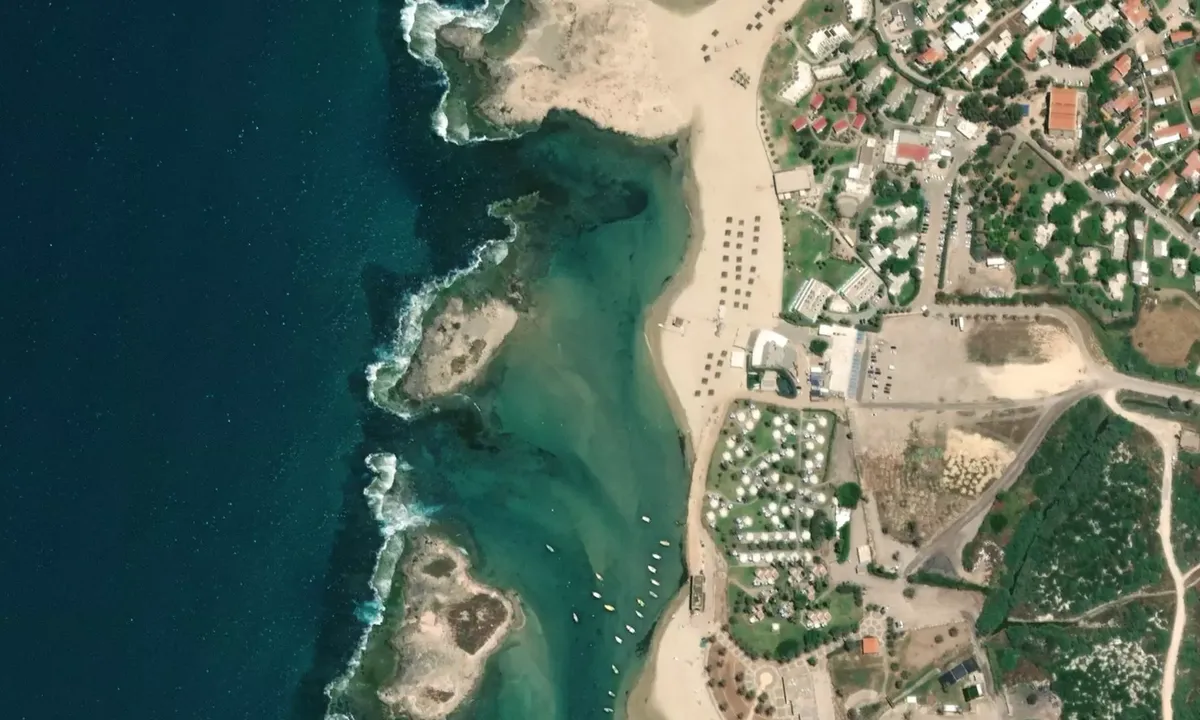 Satelite image of Plage Dor
