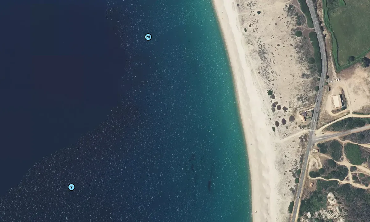 Satelite image of Plage du Liamone