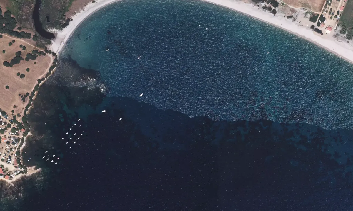 Flyfoto av Plage du Taravo