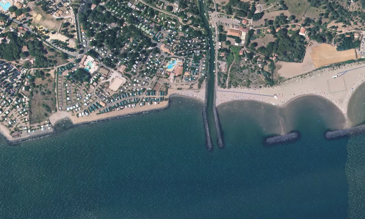 Flyfoto av Plages Farinette