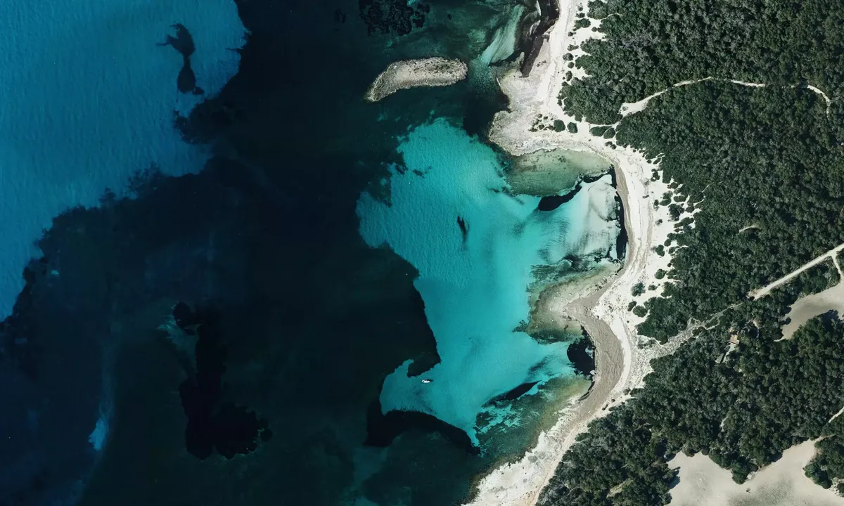 Flyfoto av Platja Es Peregons