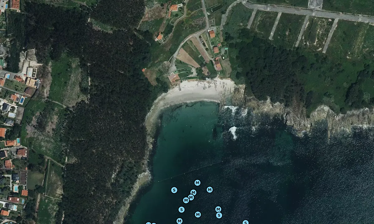 Satelite image of Playa Area de Agra