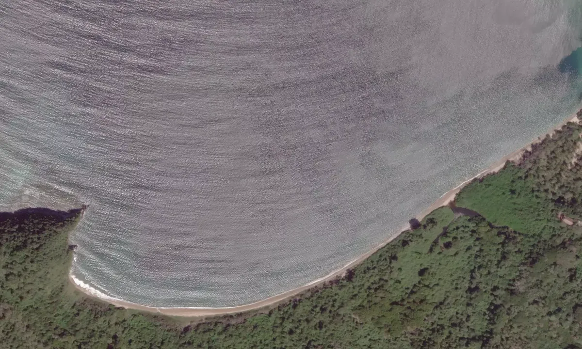 Satelite image of Playa Cinto