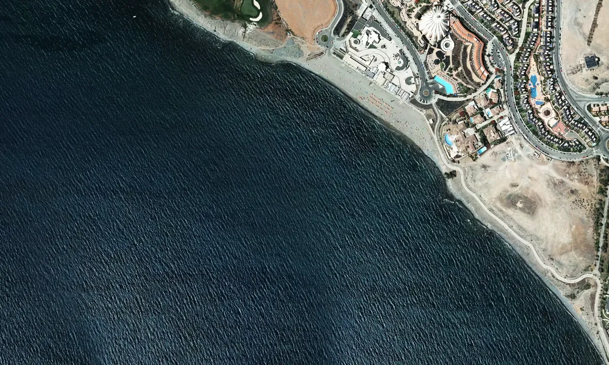 Flyfoto av Playa de Meloneras