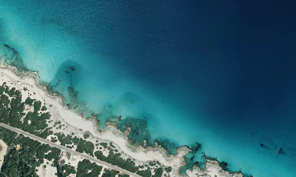 Flyfoto av Playa de Tramontana - Playa