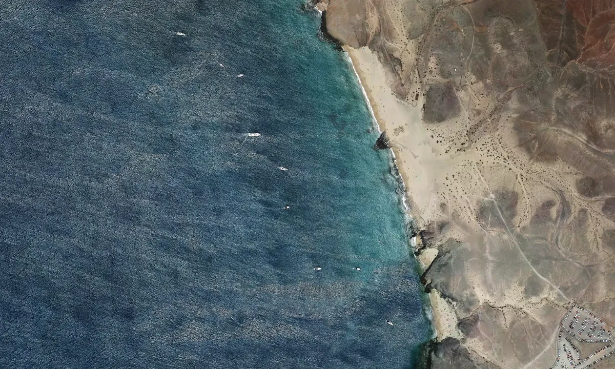 Flyfoto av Playa del Pozo