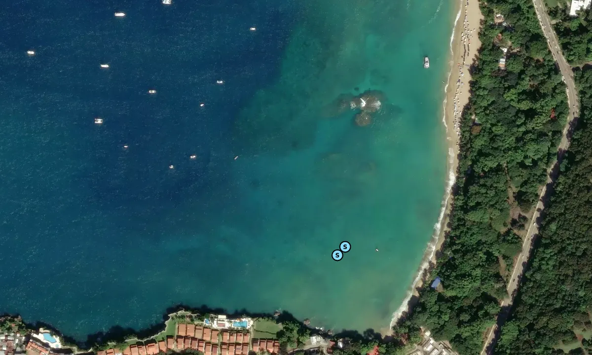 Satelite image of Playa Sosua