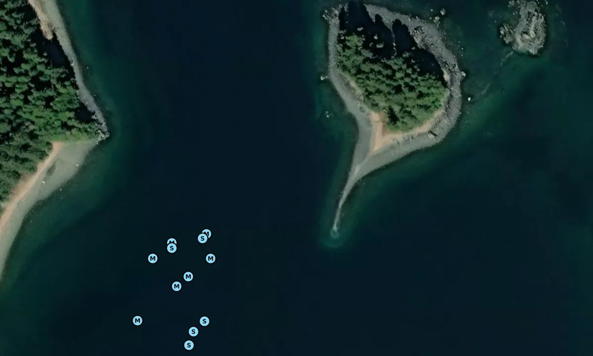 Satelite image of Pleasant Bay - Hoonah-Angoon