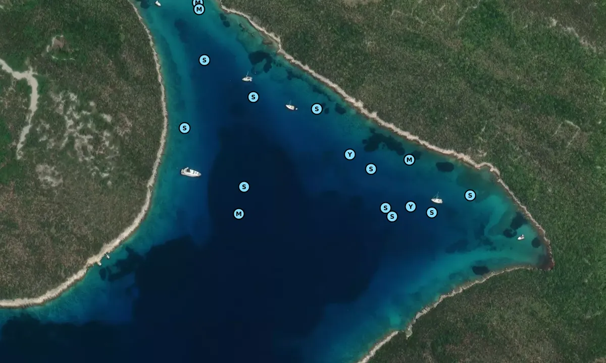 Satelite image of Podgarbe