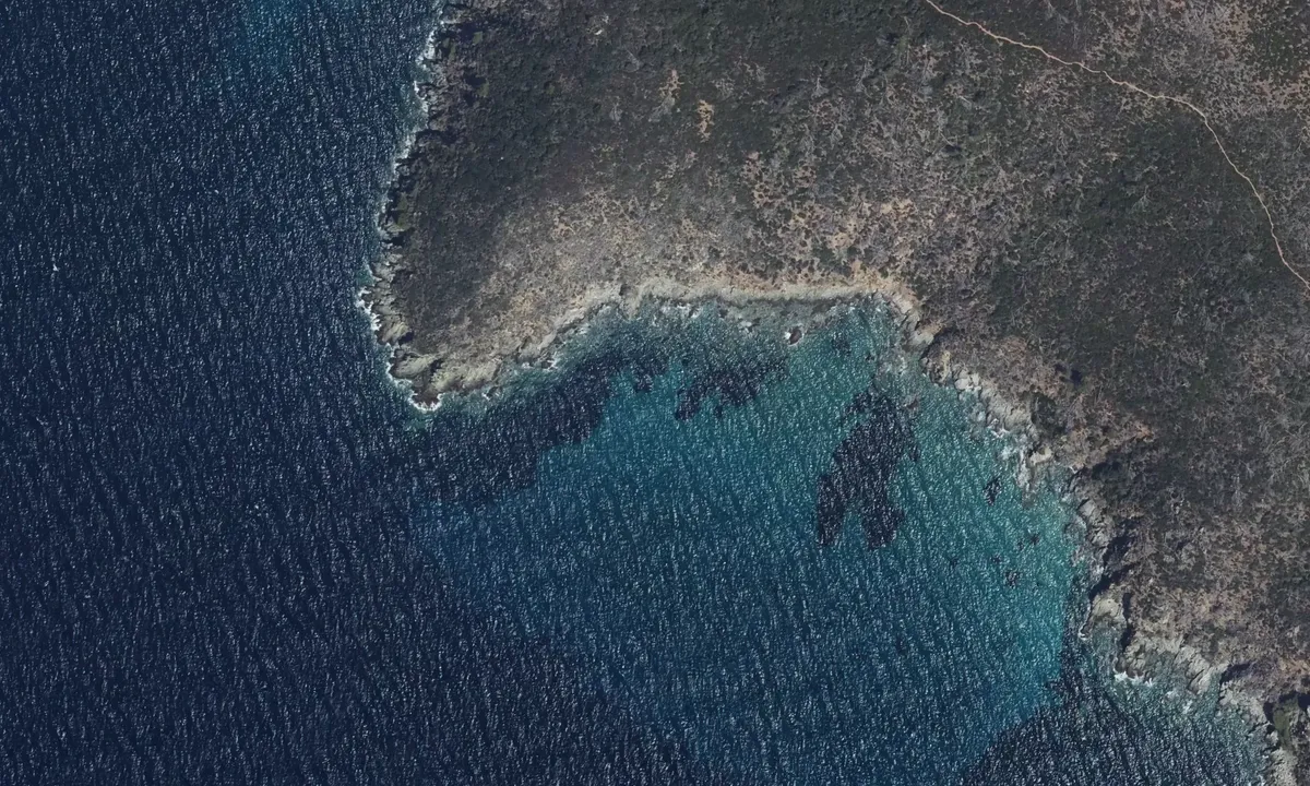 Satelite image of Pointe Andati