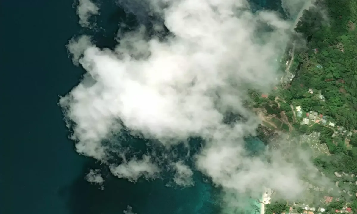 Flyfoto av Pointe Cap Barbi