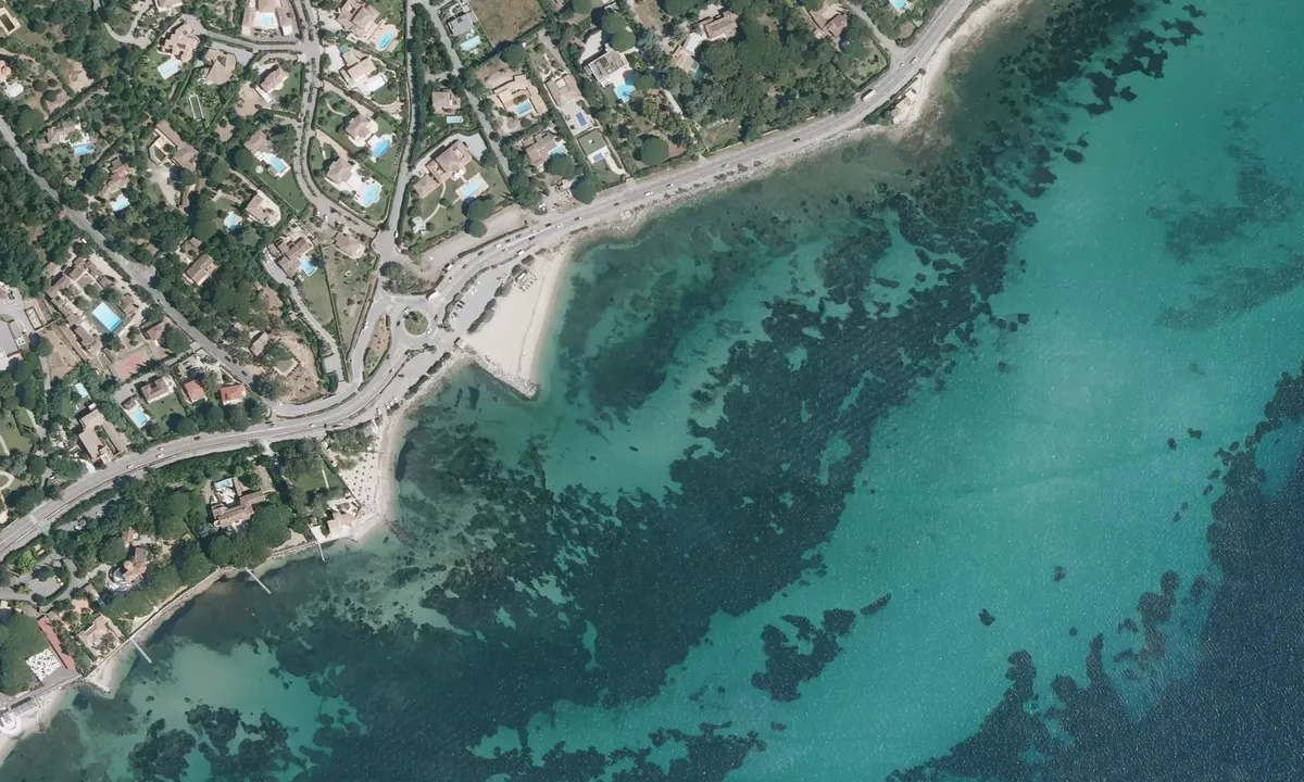 Flyfoto av Pointe de Guerre Vieille