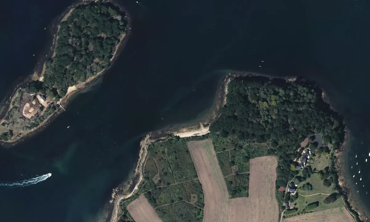 Flyfoto av Pointe de Kerners