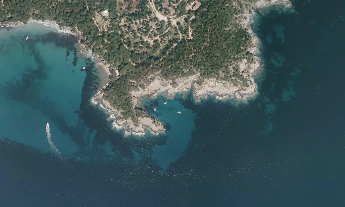 Flyfoto av Pointe de la Chappe 1