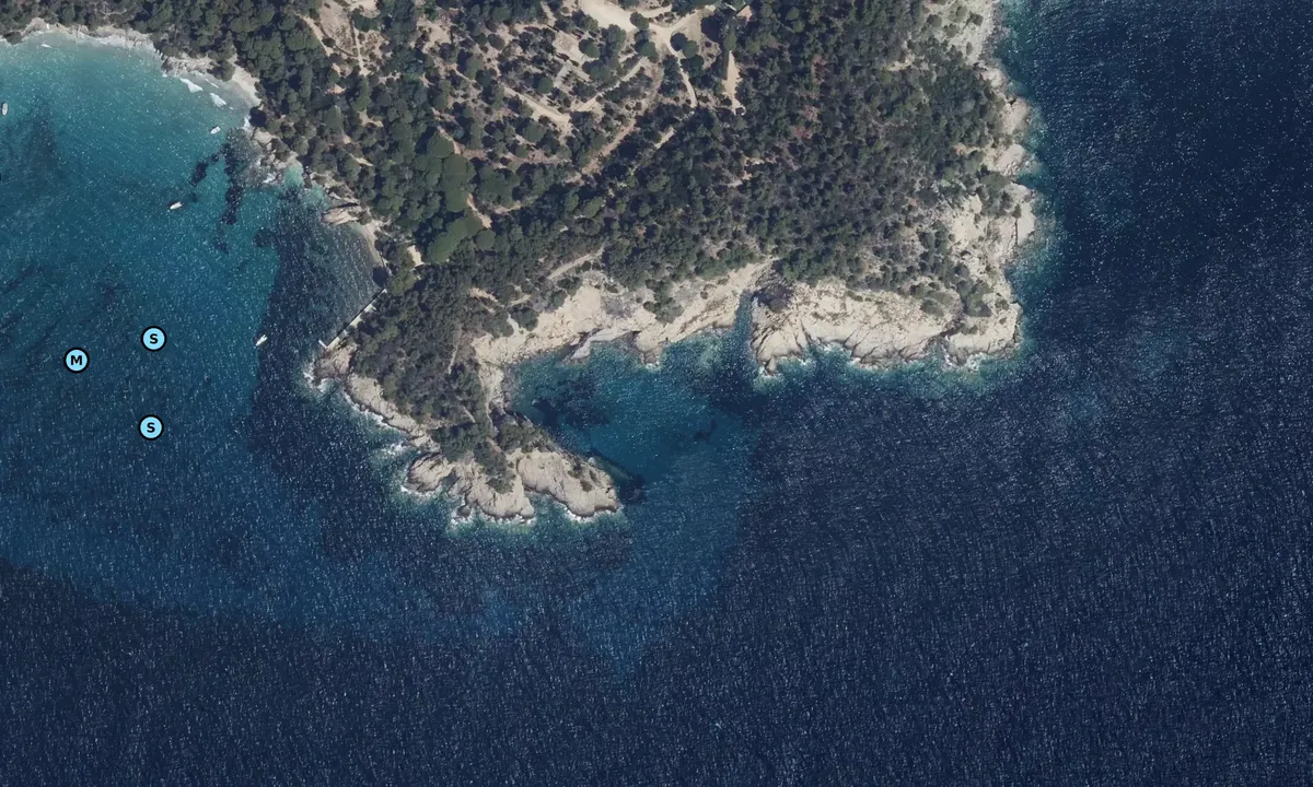 Satelite image of Pointe de la Chappe - Cavalaire-sur-Mer