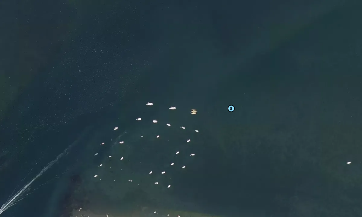 Satelite image of Pointe de l'Ours