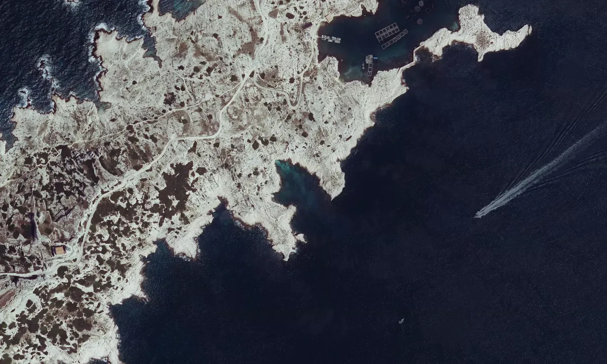 Flyfoto av Pointe Débié