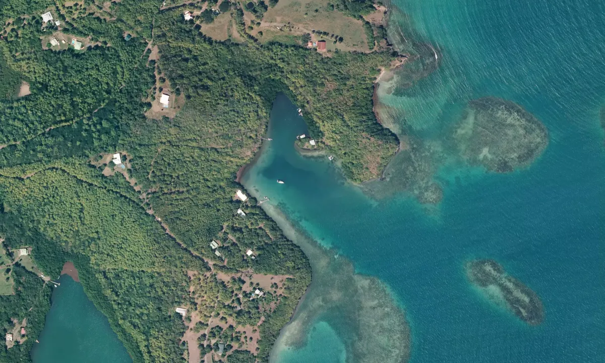 Flyfoto av Pointe Gentil