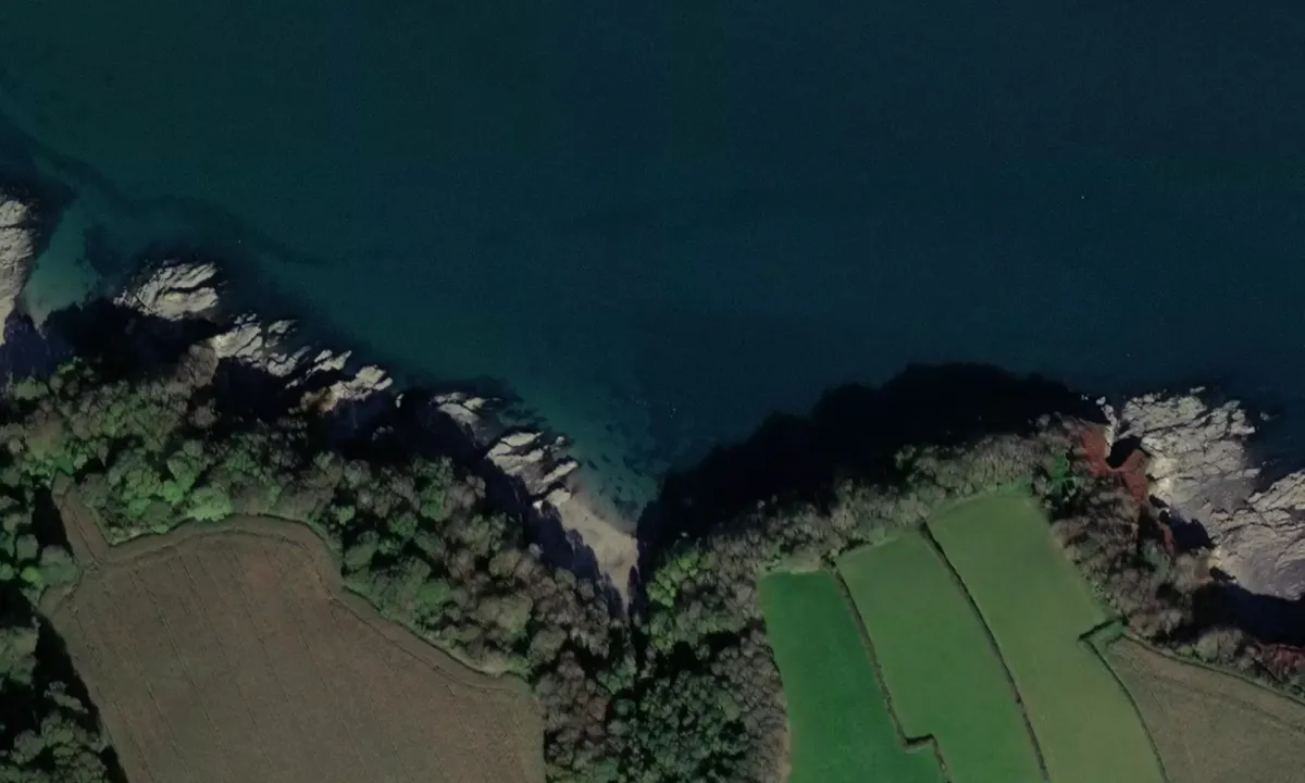 Flyfoto av Ponsence Cove
