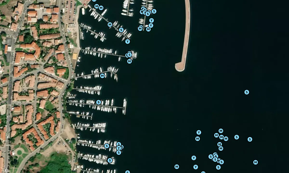Satelite image of Pontile Albatros Porto Marina