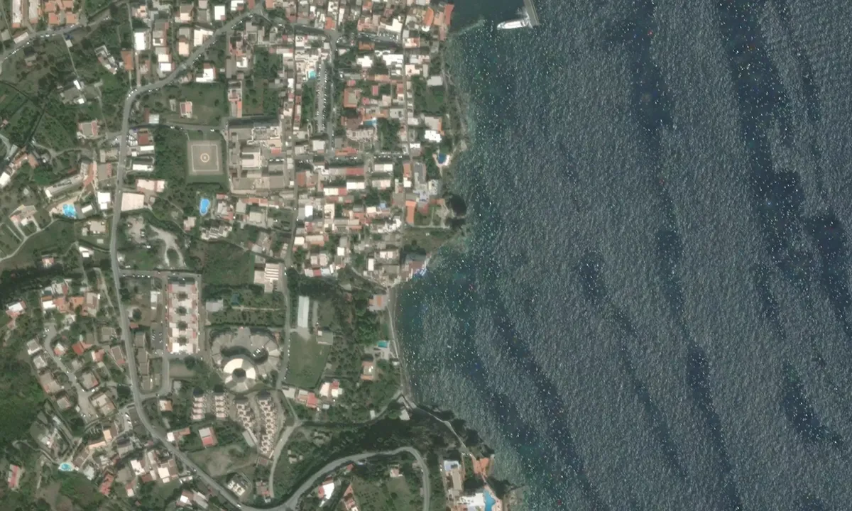 Flyfoto av Pontile Da Piero