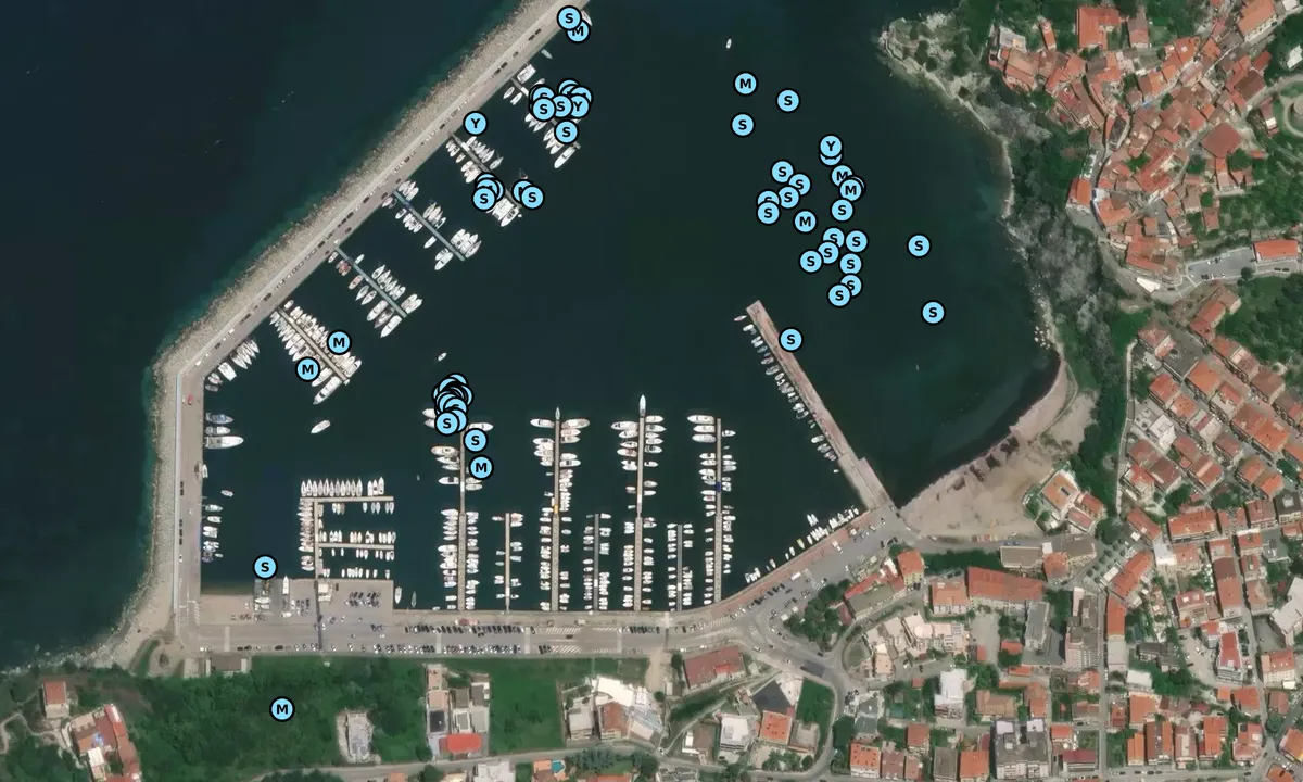 Satelite image of Pontile Ragone