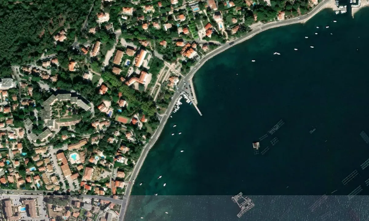 Flyfoto av Ponton Tamaris