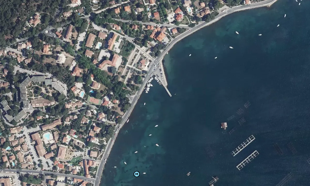 Satelite image of Ponton Tamaris