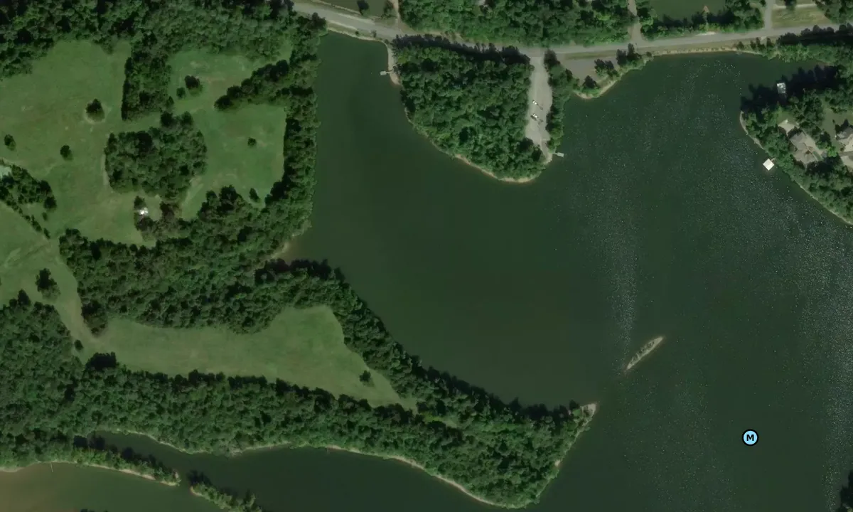 Satelite image of Poplar Creek 1