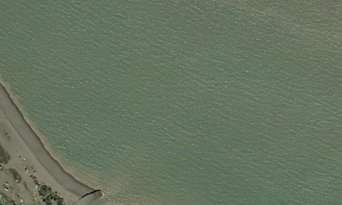 Satelite image of Porlock Weir