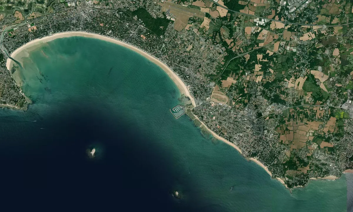 Flyfoto av Pornichet Marina - Port de Plaisance de Pornichet