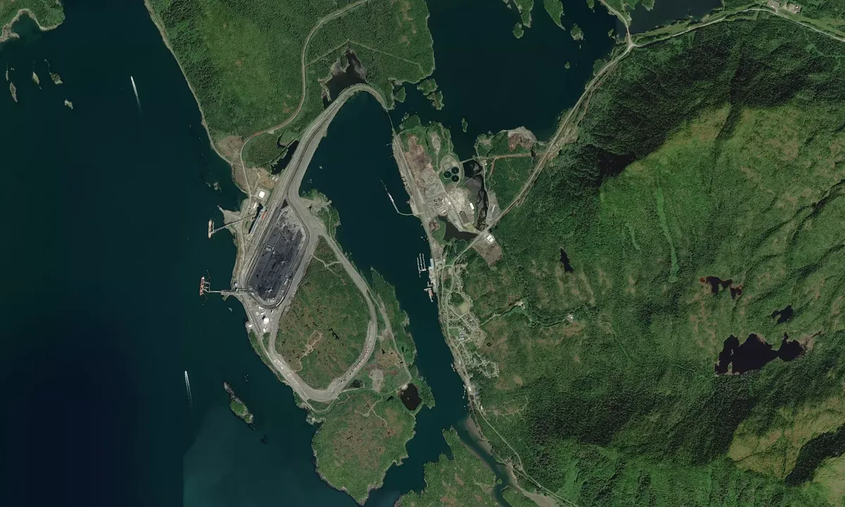 Flyfoto av Porpoise Harbour