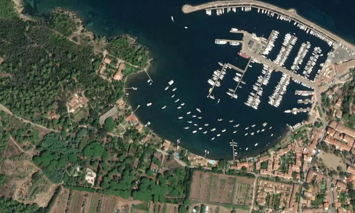 Flyfoto av Porquerolles 1