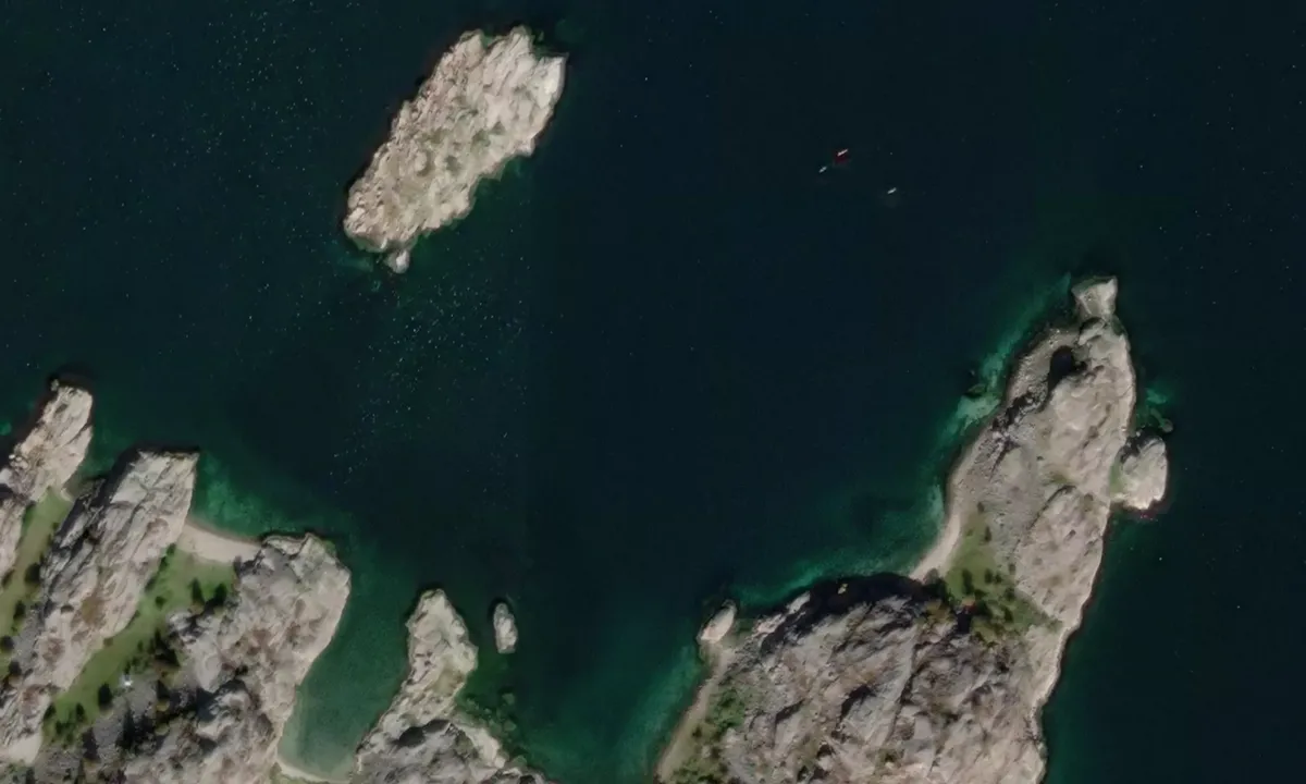 Flyfoto av Porsholmen - Fjällbacka