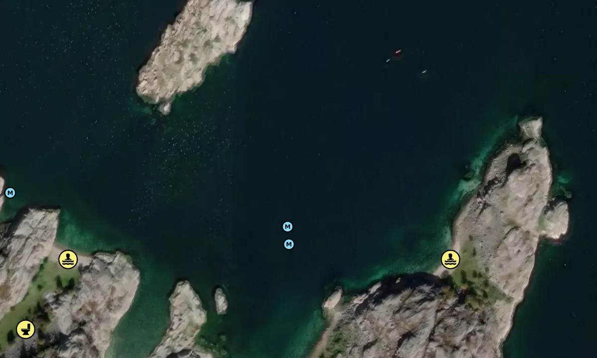 Satelite image of Porsholmen - Fjällbacka