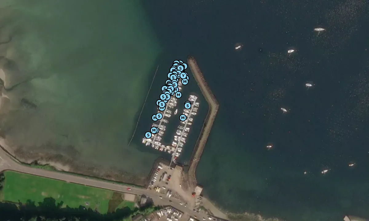 Satelite image of Port Bannatyne